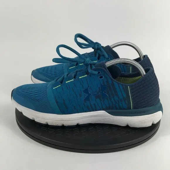 Under Armour Speedform Gemini 3 Blue Running Shoes 1298662-953 Women’s Size 10.5 - Picture 8 of 12